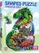 MasterPieces 100 Piece Shaped Jigsaw Puzzle for Kids - Dinosaur Days - 14&#x22;x19&#x22;